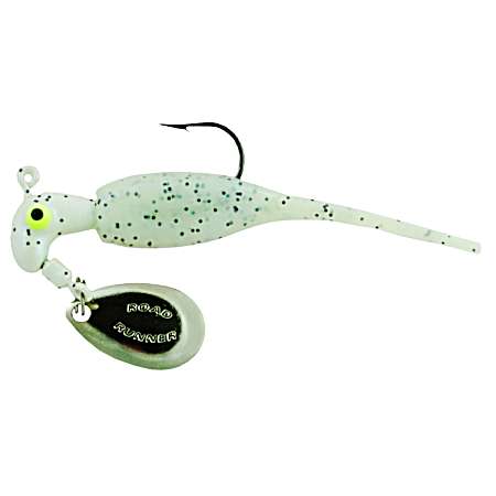 Monkey Milk Glo Slab Runner Weedless w/Baby Shad Panfish Lure