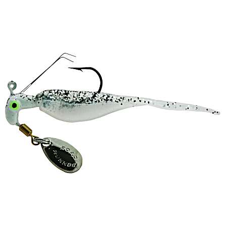 Crystal Slab Runner Weedless w/Baby Shad Panfish Lure