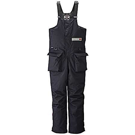 Men's Trekker Black Insulated Waterproof Bibs with Sureflote
