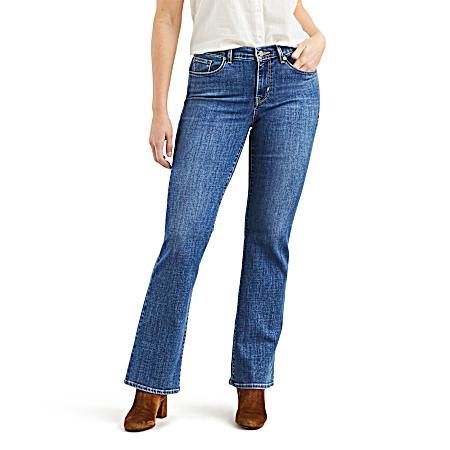 Women's Classic Lapis Awe Bootcut Jeans