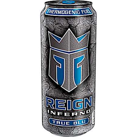16 oz True Blu Inferno Energy Drink