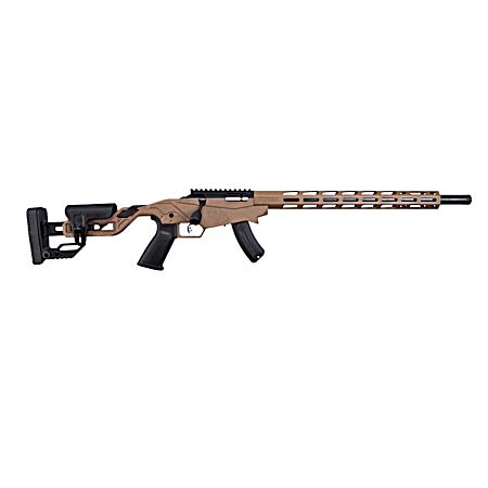 22 LR Flat Dark Earth Ruger Precision Rimfire Rifle