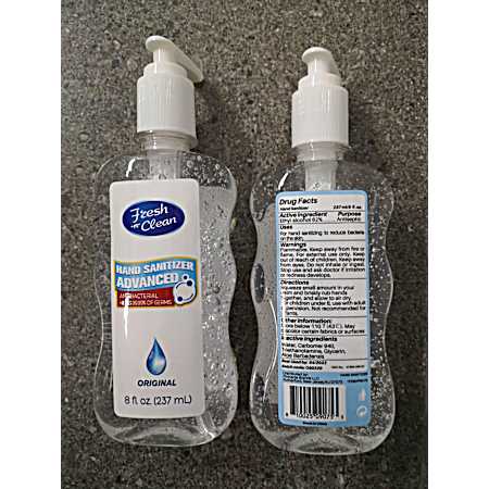 8 oz Hand Sanitizer Advanced