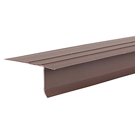 10 ft Brown Vinyl Drip Edge