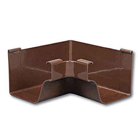 5 in Brown Vinyl Traditional Inside Miter