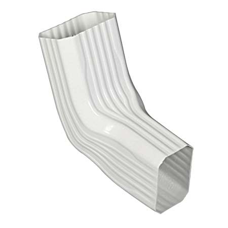2 x 3 White Vinyl A-B Transition Elbow