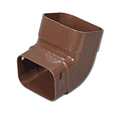2 x 3 Brown Vinyl Traditional A or Front Elbow