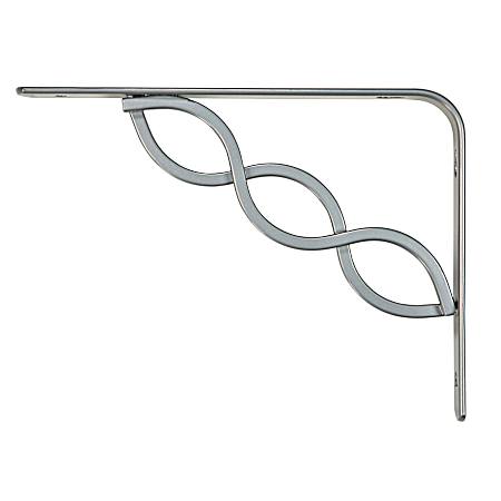 Satin Nickel Celtic Scroll Bracket