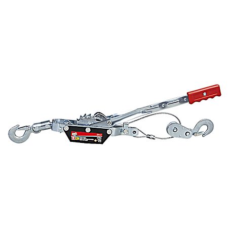 2 ton Cable Puller Come-Along w/ 2 Hooks