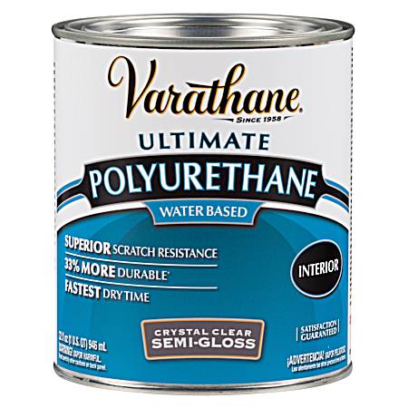 Crystal Clear Water-Based Interior Polyurethane