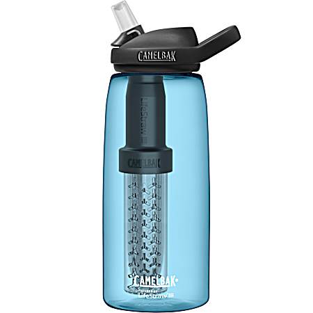 32 oz True Blue Eddy Filtered By LifeStraw Bottle w/Tritan Renew