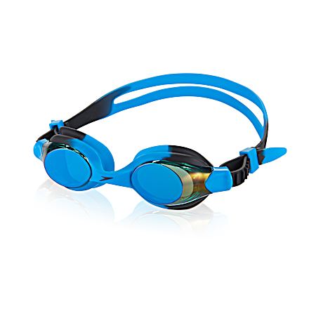 Youth Black/Blue Skoogles Mirrored Goggles