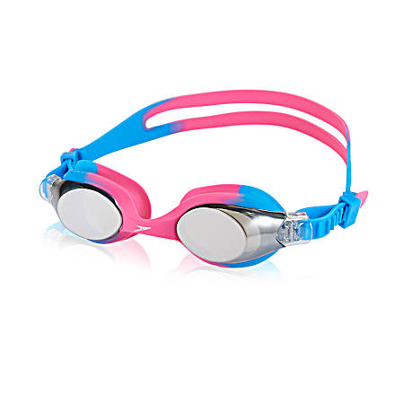 Youth Blue/Pink Skoogles Mirrored Goggles