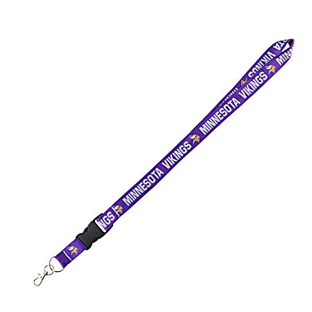 NFL Minnesota Vikings Logo Polyester Lanyard