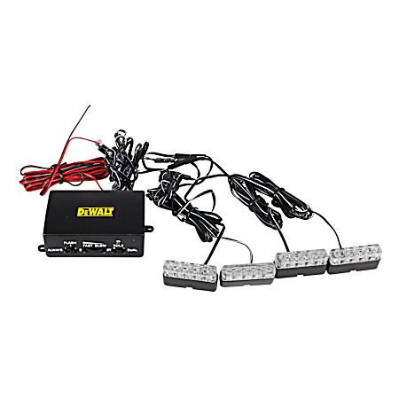 2 pc LED White Strobe Light Kit