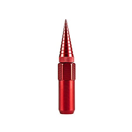 Red Spike Lug Nuts - 5 Pk