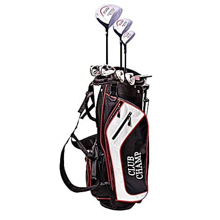 Men's Black/Red DTP2 Right Hand 12-pc Golf Club Set