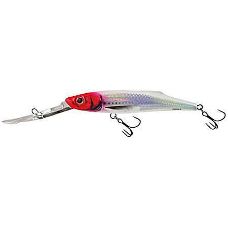 Holographic Red Head Freediver Super Deep Runner Crankbait