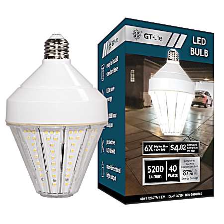 40W 120V E26 LED Bulb
