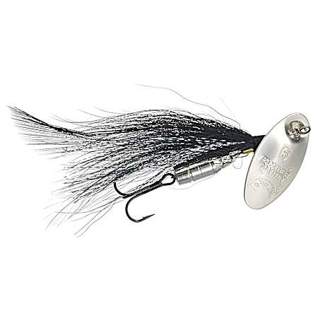 Silver Black SonicStreamer Spinner