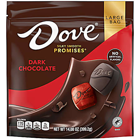 14.08 oz Silky Smooth Promises Dark Chocolate