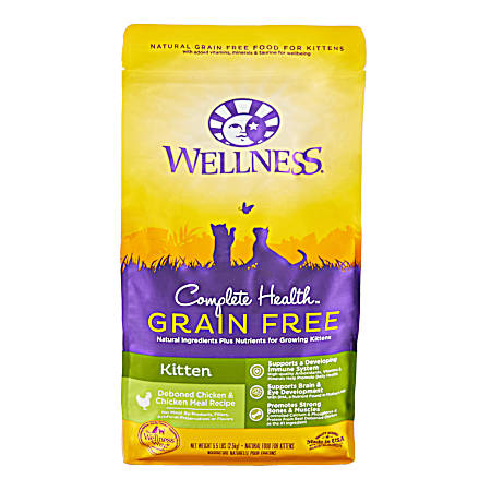 Complete Health Grain-Free Kitten Deboned Chicken & Chicken Meal Recipe Dry Cat Food