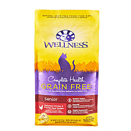 Complete Health Grain-Free Senior Deboned Chicken & Chicken Meal Recipe Dry Cat Food