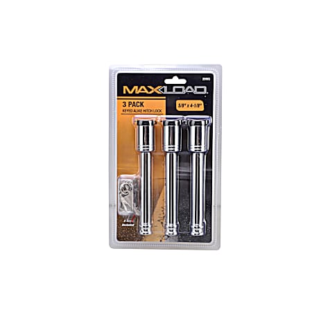 Keyed Alike Hitch Lock - 3 Pk