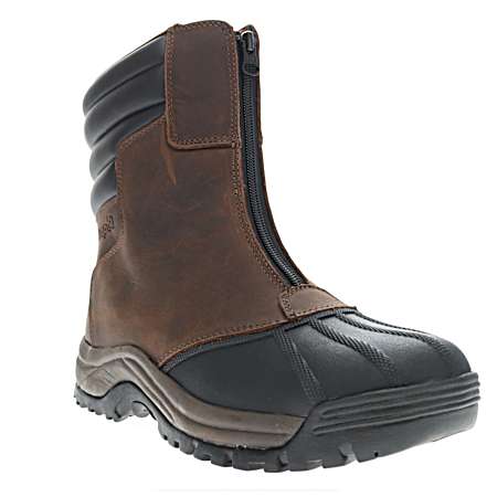 Men's Black/Brown Blizzard Tall Zip Boots