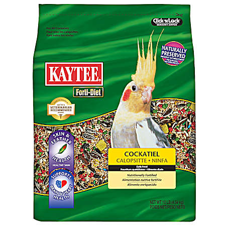 Forti-Diet Cockatiel Food, 5 lbs