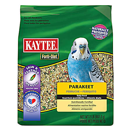 Forti-Diet Parakeet Food, 5 lbs