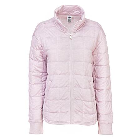 Women's Quilted Mock Neck Jacket