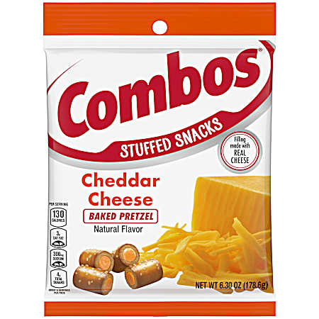 6.3 oz Cheddar Pretzel Cracker