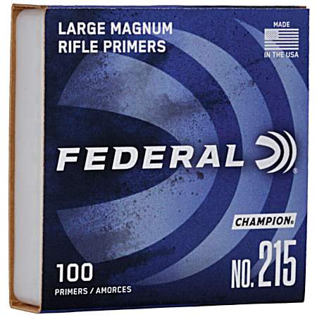 Gold Medal Large Magnum Rifle Primer - 100 Ct
