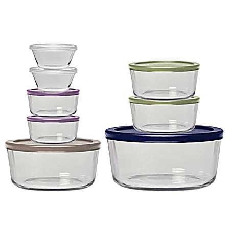 16 pc Bake and Store Glass Storage Set