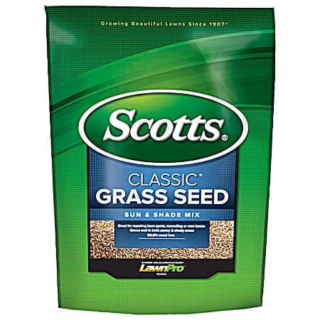 20 lb Classic Grass Seed Sun & Shade Mix