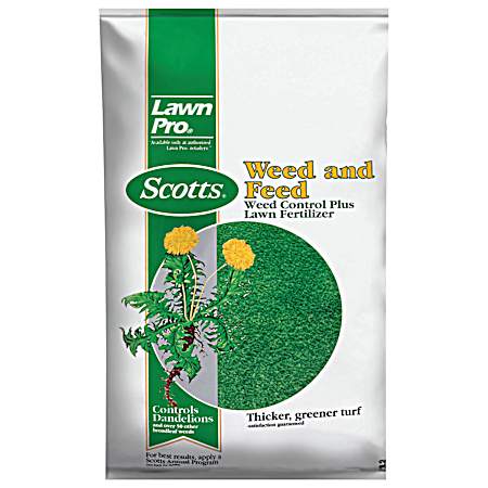 15,000 sq. ft. Lawn Pro Weed & Feed Weed Control Plus Lawn Fertilizer