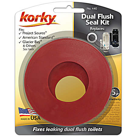 Dual Flush Toilet Seal Kit