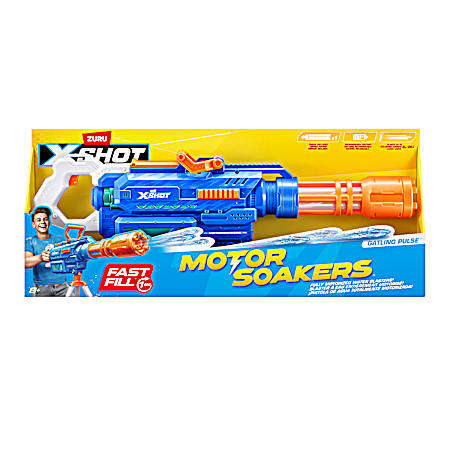 Fast Fill Water Gatling Pulse Motor Soaker