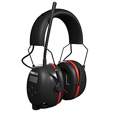  Air Defender Earmuff, Black/Red - IT-91