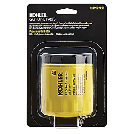 Premium Oil Filter- Yellow