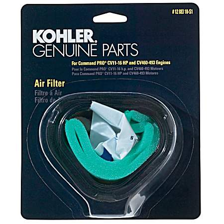 Air Filter/Pre-Cleaner Kit for Command CV11-16 HP and CV460-493 Engines