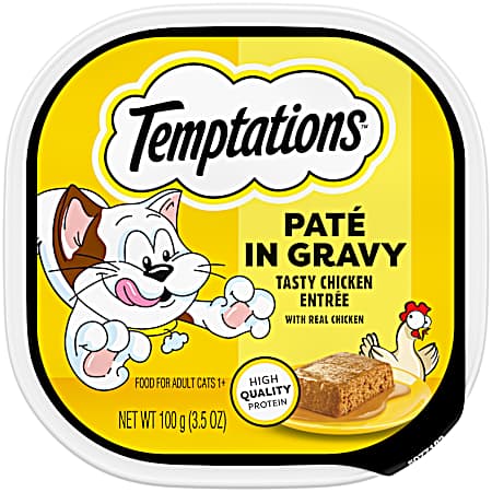 3.5 oz Pate in Gravy Tasty Chicken Entree