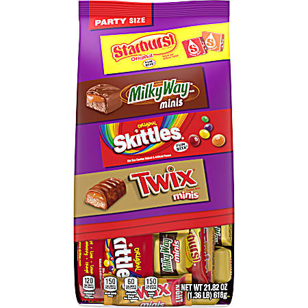 21.82 oz Fun Size and Mini Candy Variety Pack
