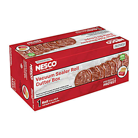 11 in x 50 ft Vacuum Sealer Roll Cutter Box