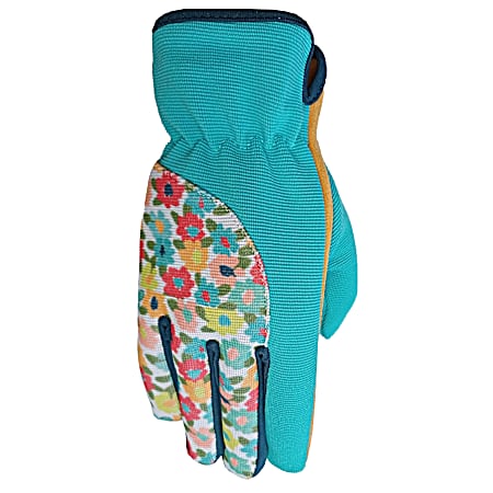 Women's Floral Performance Gloves