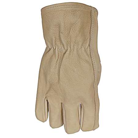 Men's Tan Smooth Cowhide Gloves