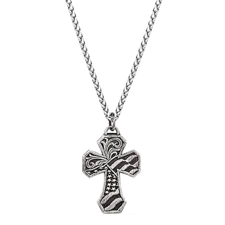 American Made Tradition Cross Necklace