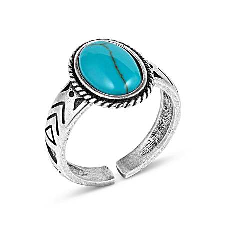 Uncovered Beauty Turquoise Ring