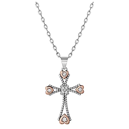Faith in my Heart Cross Necklace